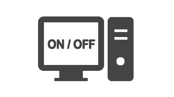 パソコンの電源ON/OFFなどの操作履歴