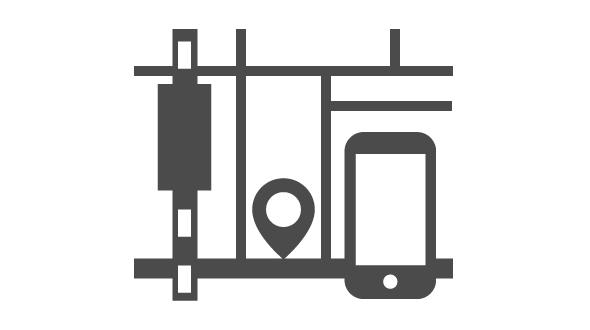 スマートフォンの位置情報