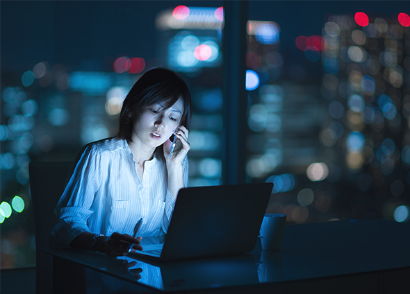 過労死ラインを超過した結果