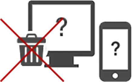 身に覚えのないプログラムがないか確認※確認できても削除はお控えください