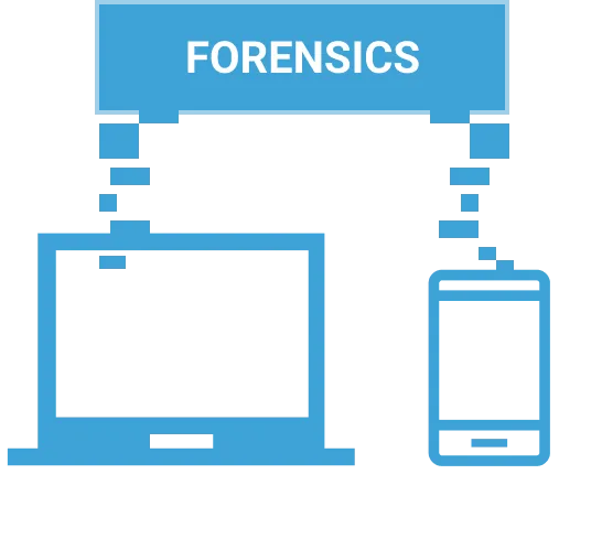 フォレンジックとは、あらゆるデジタル機器から事実（証拠）を確実に抽出する手法です。