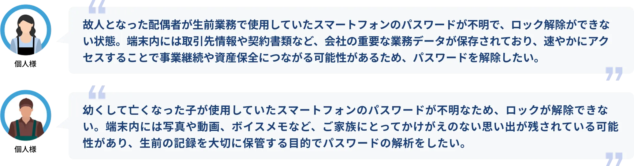 故人のスマートフォンのパスワード解析