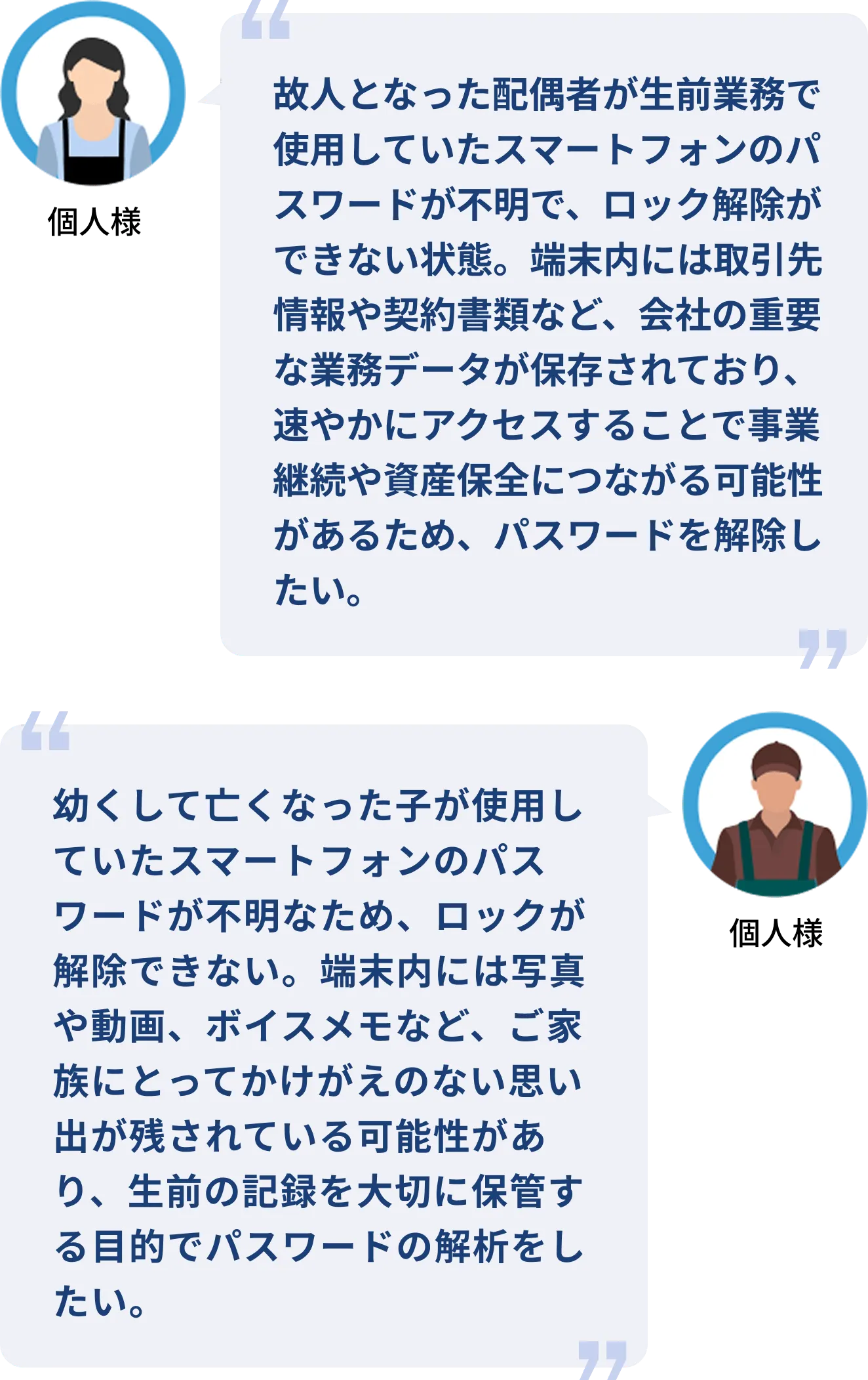 故人のスマートフォンのパスワード解析