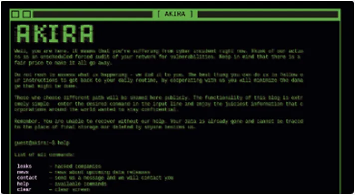 AKIRA | 各種ランサムウェア
