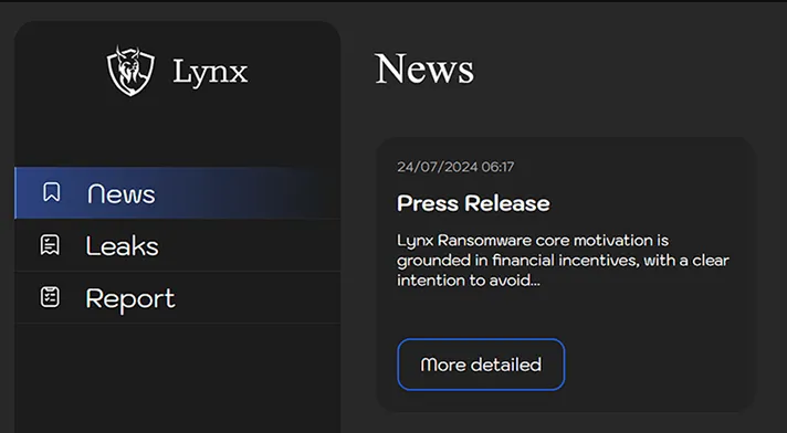 Lynx | 各種ランサムウェア