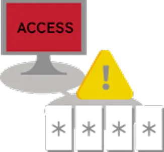 不定に入手したIDやパスワードを利用した手口