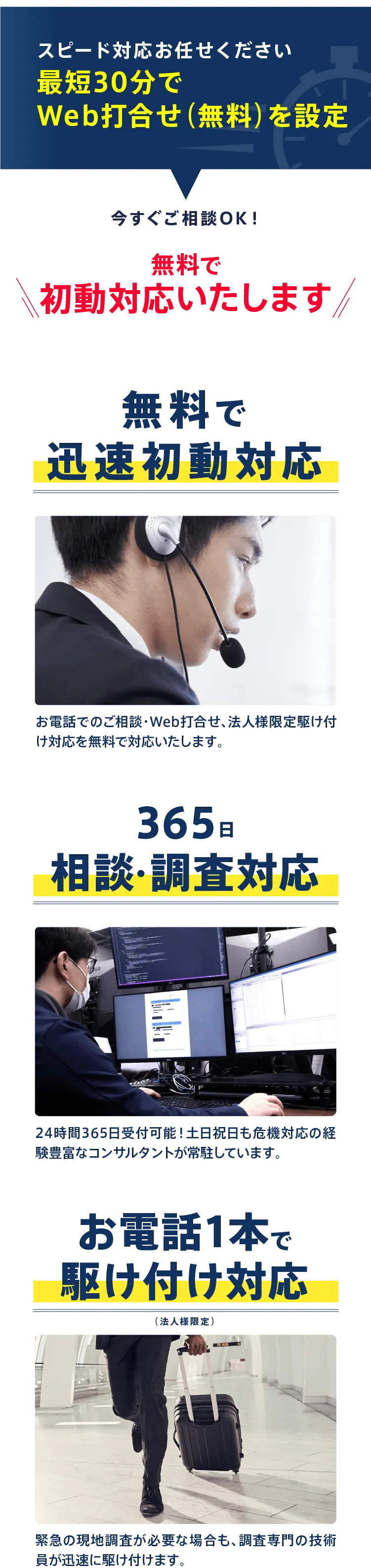 スピード対応１